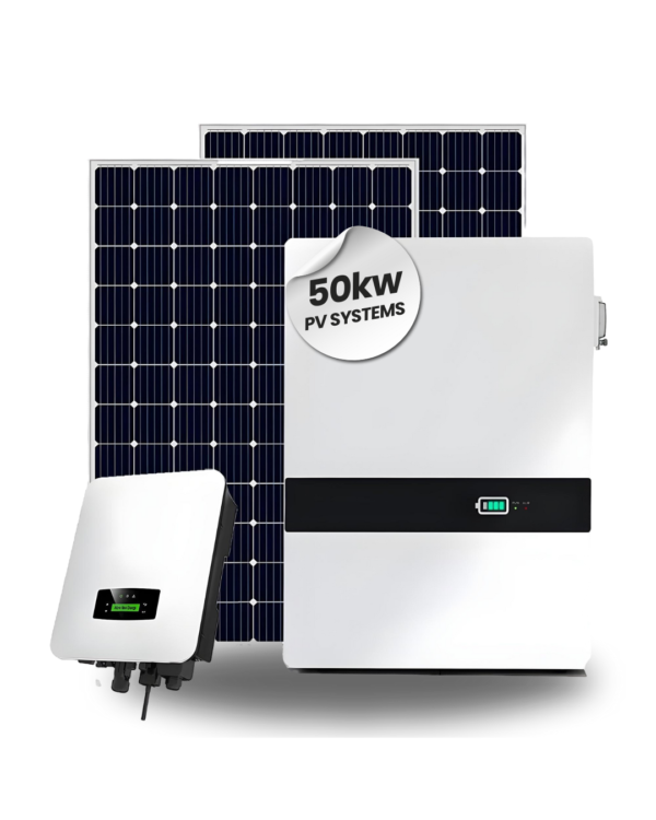 50kW Commercial Solar System with 50kW Inverter