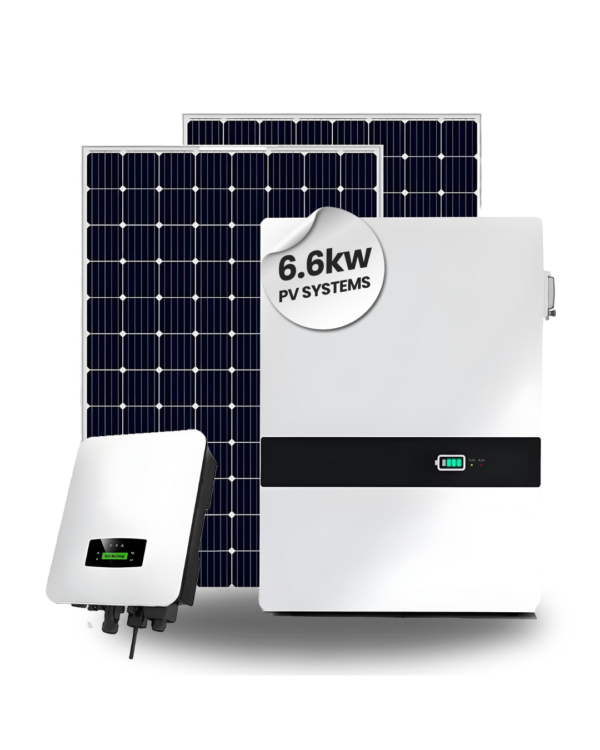 6.6kW Solar System with 5kW Inverter